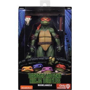 NECA Michelangelo Action Figure 18Cm - 1 of 2