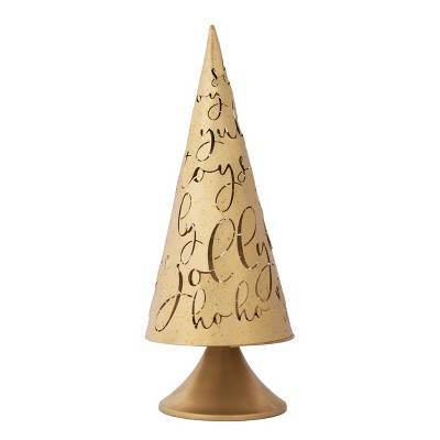 12in LED Christmas Cone Christmas Tree Decorative Holiday Scene Props - Haute Décor