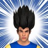 Kroeger Inc. Dragon Ball Z Vegeta Wig One Size Adult - 3 of 4