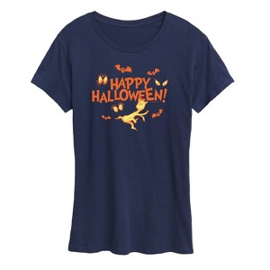 Women's - Dr. Seuss - Happy Halloween Eyes Short Sleeve Graphic T-Shirt - 1 of 4