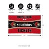 Evergreen Come Back with Tickets Ottawa Senators 28" x 16" Woven PVC Indoor Outdoor Doormat - 2 of 4