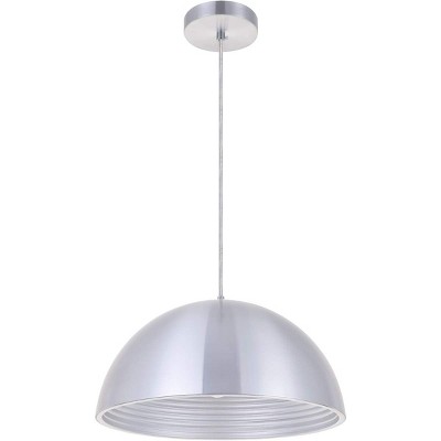 Burnished Nickel 15.5" Contemporary Pendant Light