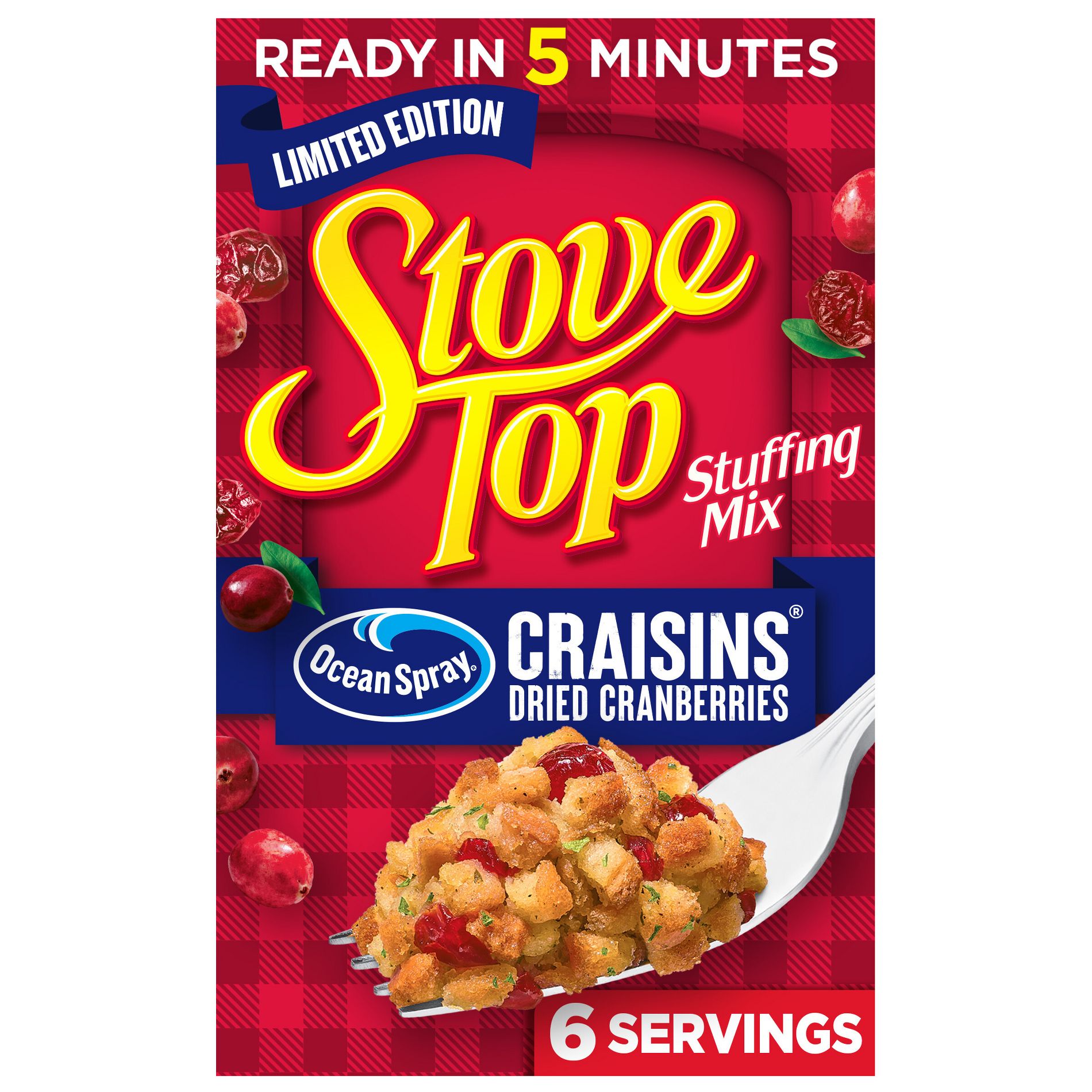 Stove Top Cranberry Stuffing - 6oz
