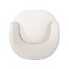 Christopher Knight Home Sydmor Boucle Upholstered Club Chair White/Black - 4 of 4