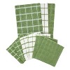 John Ritzenthaler Co. Ritz 3-Pack Terry Check Kitchen Towel Set and 6-Pack Terry Check Dish Cloth Set - 2 of 4