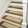 Colonial Mills Monterey Wool Tweed Stair Treads - Green 8"x28", 13 Pcs - 3 of 4