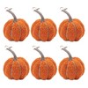 Plush Pumpkin Decor (Set of 6) - 3 of 3