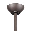 52" Minka Aire Modern Indoor Ceiling Fan with LED Light Remote Control Oil Rubbed Bronze Glass for Living Room Dining Home Office - 4 of 4
