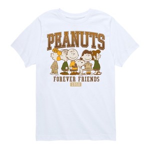 Boys' - Peanuts - Peanuts Group Forever Friends Short Sleeve Graphic T-Shirt - 1 of 4