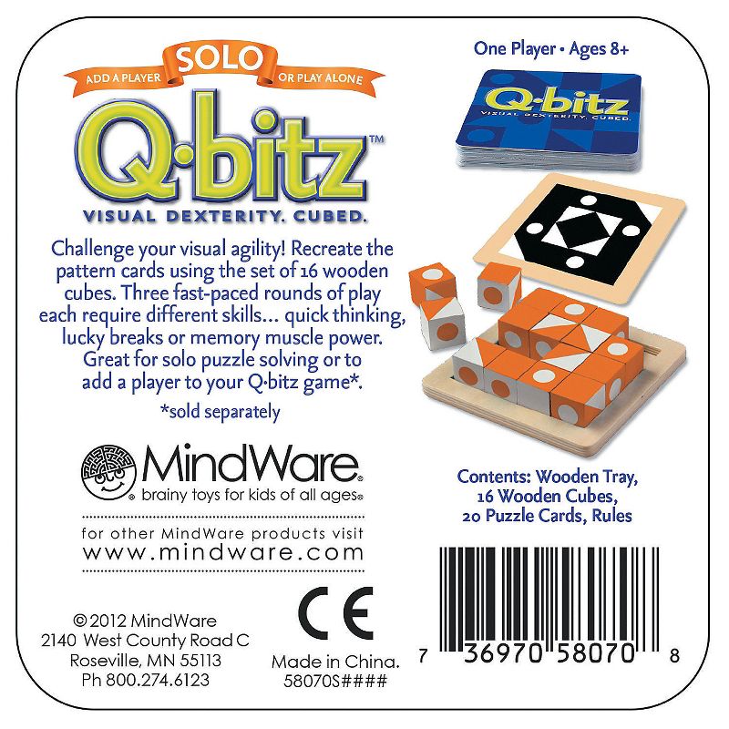 MindWare Q-Bitz Solo: Orange Edition, 3 of 4