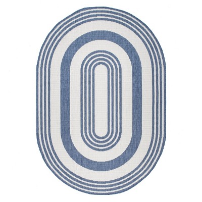 Nuloom Robin Multi Stripe Indoor/Outdoor Area Rug