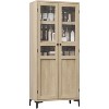 Coucheta 63 Inch Tall Storage Cabinet, Kitchen Pantry 5 Tier Bathroom Cabinet with 2 Doors Adjustable Shelves for Kitchen, Dining Room, Bathroom - 2 of 4