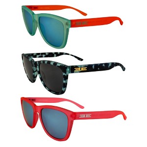 3 Pairs of Epoch Eyewear Vibe Sunglasses with Teal Mirror, Flash Mirror Lenses - 1 of 4