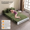 VINGLI Futon Sofa Bed Sleeper Sofa Chair Bed Floor Sofa Twin Small Couch Folding Mattress Couches - 3 of 4