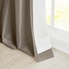 Gracie Mills Elroy Twist Tab Lined Faux Silk Window Curtain Panel - 3 of 4