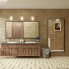 Apmir H Rectangular High-Strength Tempered Glass and Aluminum Alloy Framed French Cleat Mounted Wall Decor Bathroom Vanity Mirror in Matte Black - 3 of 4