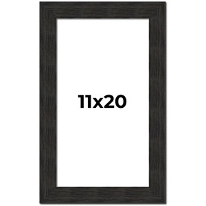 PosterPalooza | Contemporary Black Picture Frame - UV Acrylic, Foam Board Backing, Hanging Hardware - 1 of 4