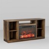 LACOO 58" High Center Modern TV Stand with Electric Fireplace - 2 of 4