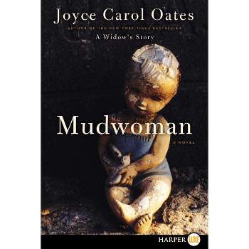 Mudwoman - Large Print by  Joyce Carol Oates (Paperback)