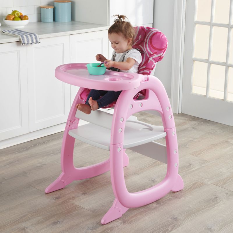 Badger Basket Envee II Baby High Chair with Playtable Conversion, 2 of 15