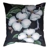 Magnolia and Dogwood Floral Climaweave Pillow – 18 Inch Square by Manual Woodworkers and Weavers - 3 of 3