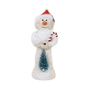 Charles Mcclenning 6.5 Inch Cj Freezer Santa Snowman Candy Cane Christmas Santa Figurines - 1 of 3