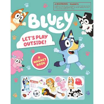 Bluey: Let's Play Outside!: A Magnet Book - by  Penguin Young Readers Licenses (Board Book)