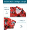 Men's Christmas Hawaiian Shirts Button Down Ugly X-Mas Christmas Vacation Long Sleeve Shirts - 3 of 4