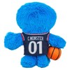 Bleacher Creatures Los Angeles Clippers Sesame Street Cookie Monster 8" Kuricha Plush - 4 of 4