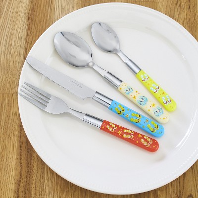 Colored Handle Flatware Target