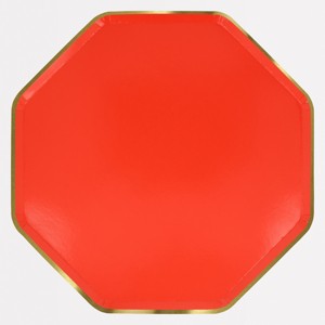 Meri Meri Berry Red Dinner Plates (Pack of 8) - 1 of 3