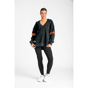 NFL Kansas City Chiefs Women's Dark Champion V-Neck Tunic - 1 of 4