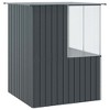 vidaXL Bird Cage Anthracite 154 x 154 x 200 cm Galvanized steel - 2 of 4