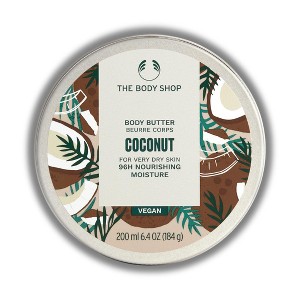 The Body Shop - Body Butter Coconut | Love and nourish very dry skin like never before | Coconut Body Butter - (6.4 oz) - 1 of 4