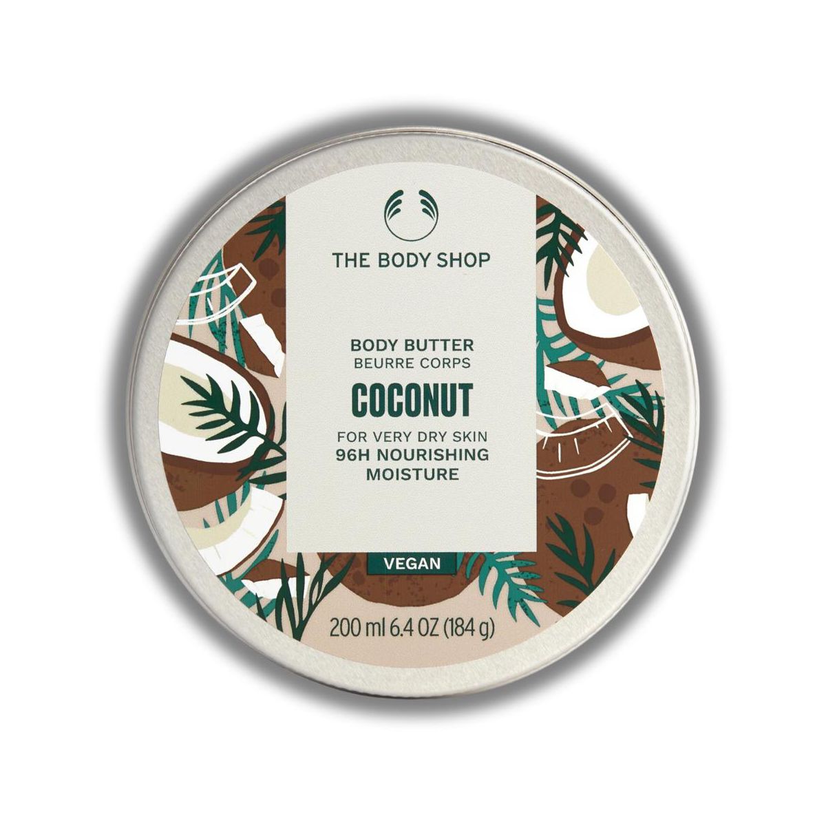 The Body Shop - Body Butter Coconut | Love and nourish very dry skin like never before | Coconut Body Butter - (6.4 oz)