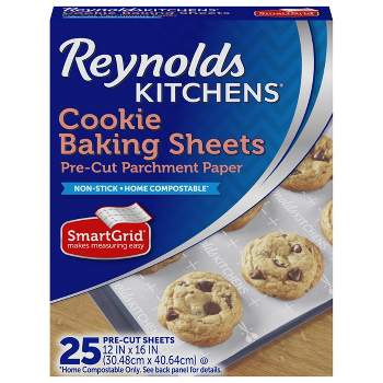 Reynolds Kitchens Cookie Baking Sheets - 25ct/33.33 sq ft