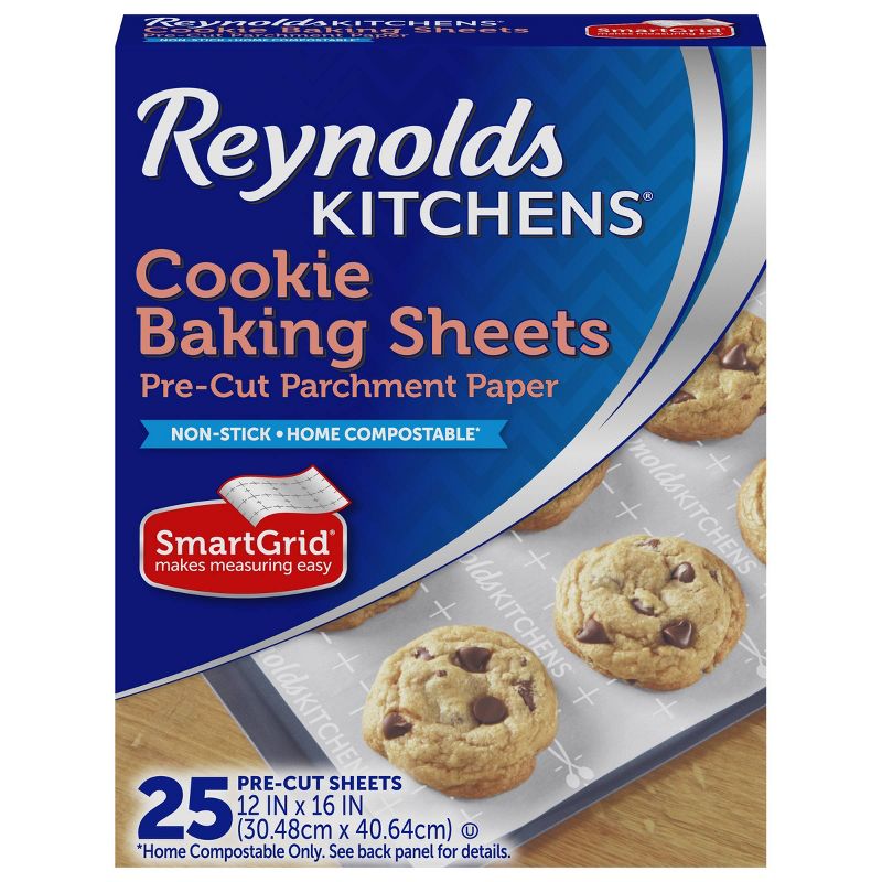 Reynolds Kitchens Cookie Baking Sheets - 25ct/33.33 sq ft, 1 of 11