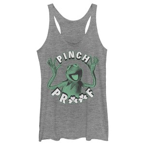 Women's The Muppets Pinch Proof Racerback Tank Top - 1 of 4