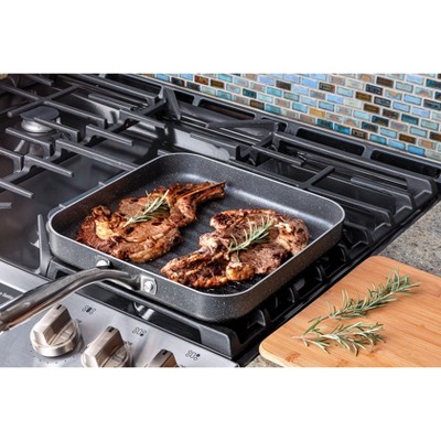 Granite Stone 10.25" Nonstick Square Grill Pan