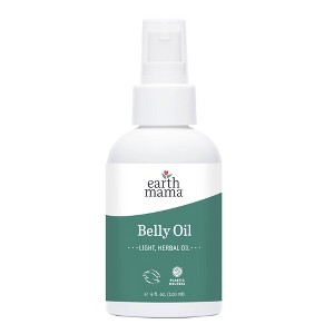 Earth Mama Organics Belly Oil - 4oz - 1 of 4