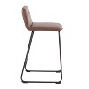Set of 2 Casper Contemporary Counter Height Barstools - LumiSource - 3 of 4