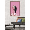 Trends International Snowtap - Flamingo Photobomb Framed Wall Poster Prints - 2 of 4