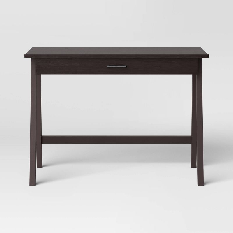 Paulo Wood Writing Desk with Drawer - Threshold™, 4 of 15