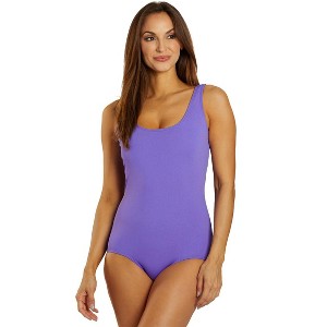 Sporti HydroLast Chlorine Resistant Moderate Scoop Back One Piece Swimsuit - 1 of 4