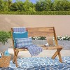 Eaglewood Acacia Wood Bench - Teak - Christopher Knight Home: Weather-Resistant, 400lb Capacity, for Garden & Porch - 2 of 4