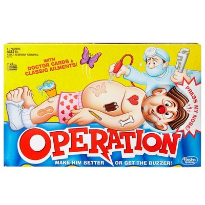  Hasbro Gaming Operation Junior Board Game for Preschoolers and  Kids Ages 3 and Up : Toys & Games