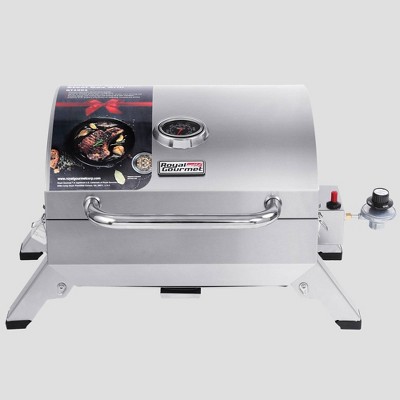 Royal Gourmet Stainless Steel 10000 BTU Portable Tabletop Gas Grill GT1001