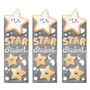 Eureka® Star Cookies Sugar Cookie Scented Bookmarks, 24 Per Pack, 3 Packs - 1 of 4