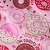 NicBex 3 Ft Rounded Bean Bag Chair with Removable Covers and Pink Donut Print for Living Room,Dining Room,Bedroom,Office - 4 of 4
