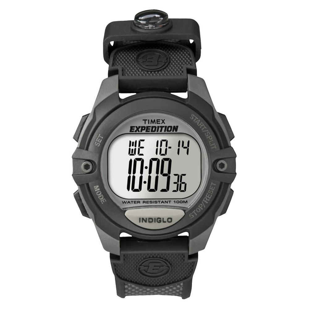 Mens (R) Black Compass Watch - Timex 40941